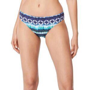 Bleu Rod Beattie Sun Sea And Sand Ruched Back Hipster Bikini Bottoms Navy 14